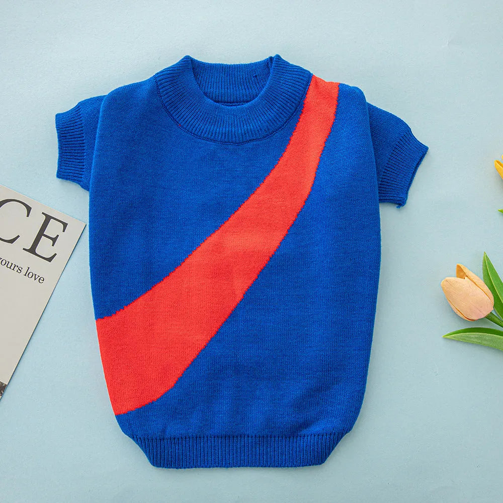 Wool knit dog sweater for corgis and poodles in various colours and sizes