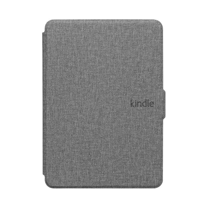 Magnetic leather-style hard protective case for Kindle Paperwhite Youth in various colours.