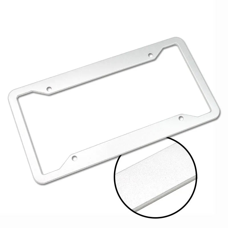 Aluminium alloy licence plate frame in 200x150mm size with stainless steel construction