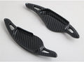 Carbon fibre pattern steering wheel paddle shifter for car interior modification
