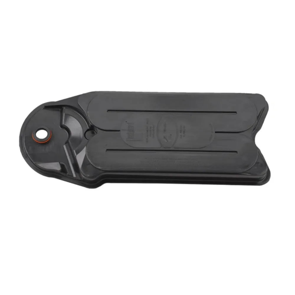 Black automotive crankcase ventilation filter for petrol and diesel engine PCV systems