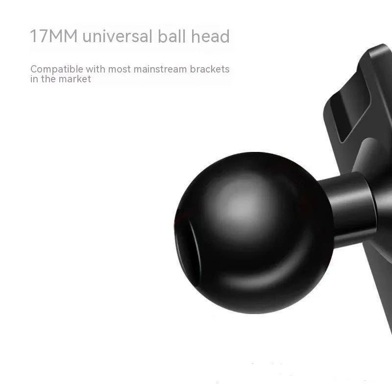 Goodway car air vent mobile phone holder with 360-degree rotating bracket mounted on a dashboard.
