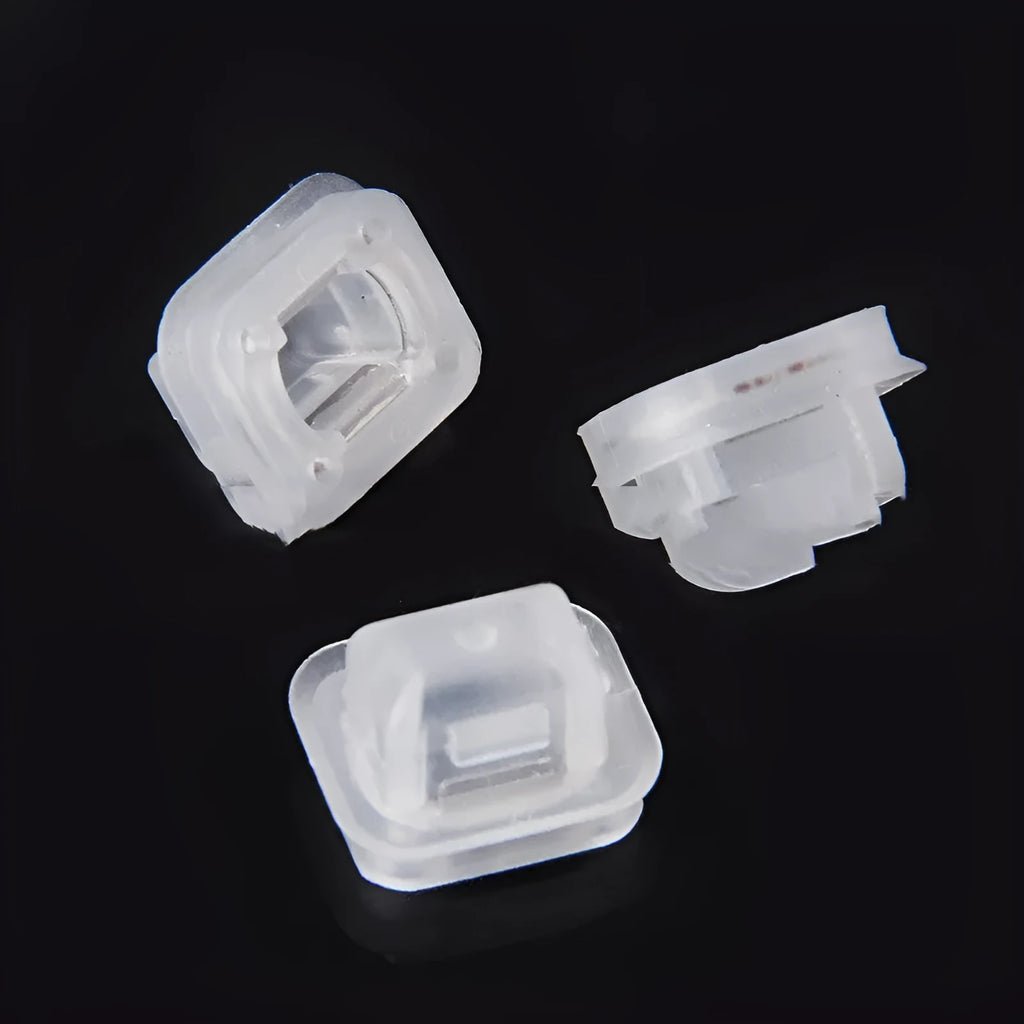 BMW E39 E38 interior plastic clips in peach wood colour with 17.3x15.2mm frame