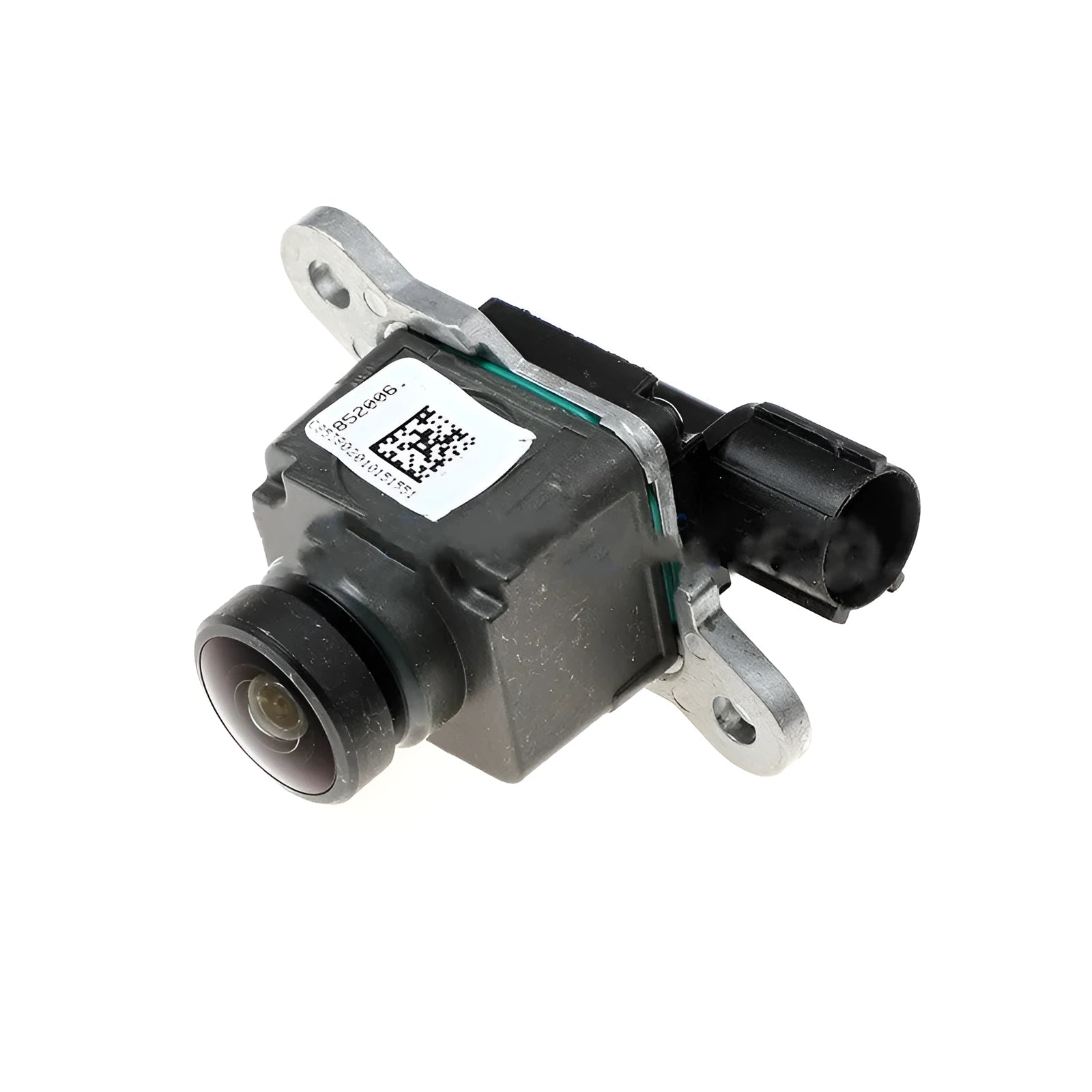 Black plastic reversing camera for Dodge trucks with rotating adjustable mount
