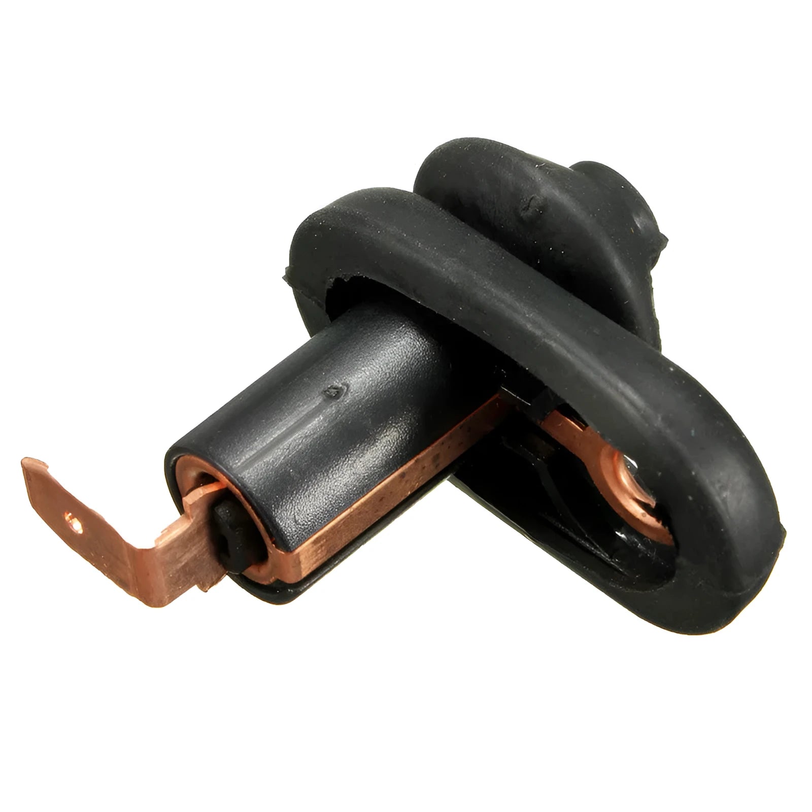 Black universal car interior door light switch for auto press installation