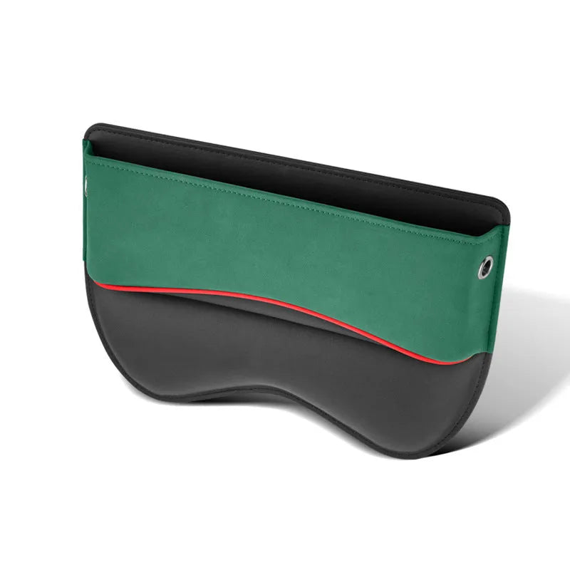 Waterproof leather car seat storage box in suede-colour matching options