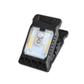Black clip-on human body induction lamp with IP65 rating and three brightness settings