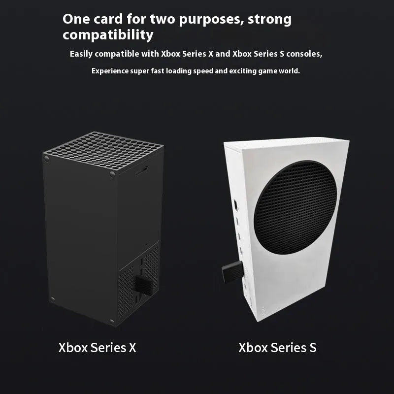 Aluminium alloy Xbox Series X and S hard disk switching box with screwdriver and manual.