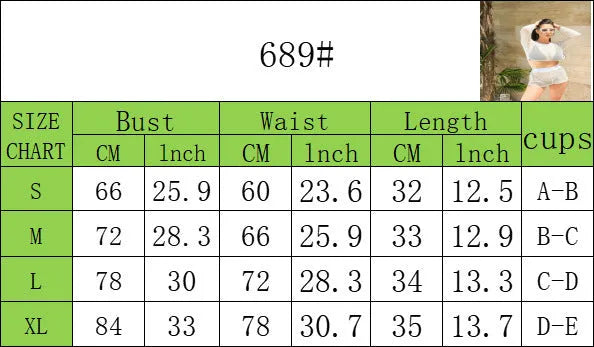 Transparent white women's beach swimsuit with breathable straps and two-piece design