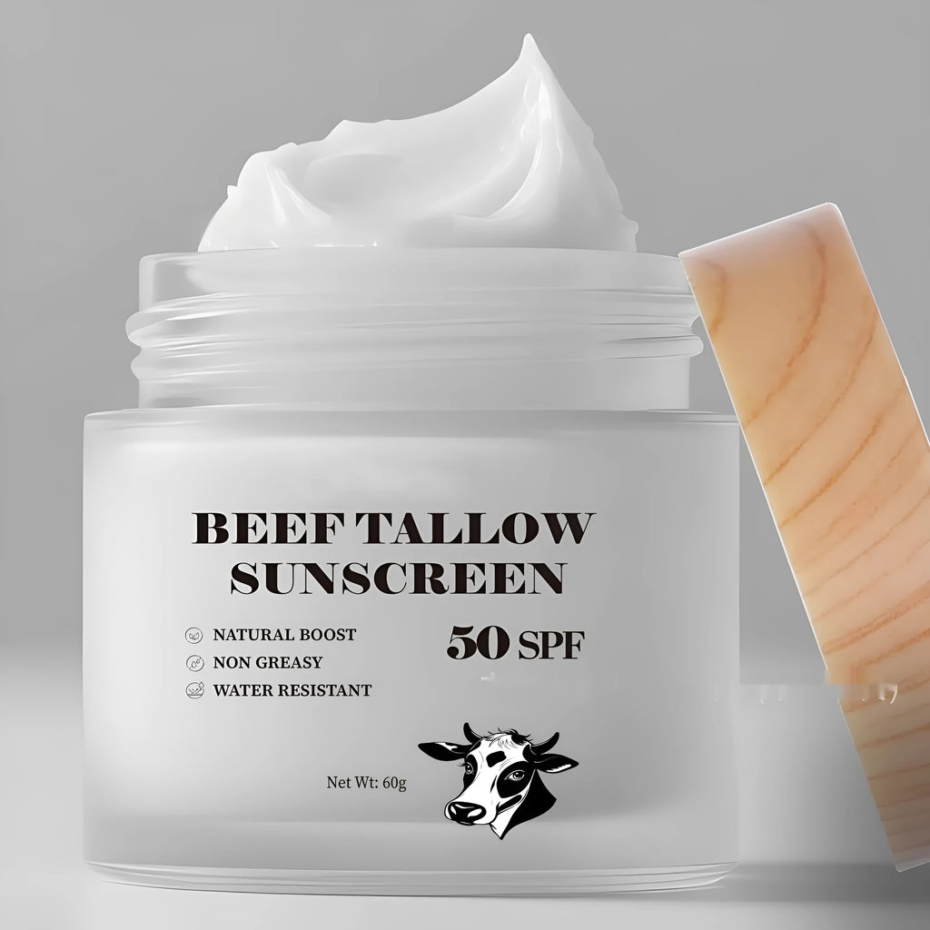 60g jar of beef tallow protective cream with waterproof non-greasy formulation
