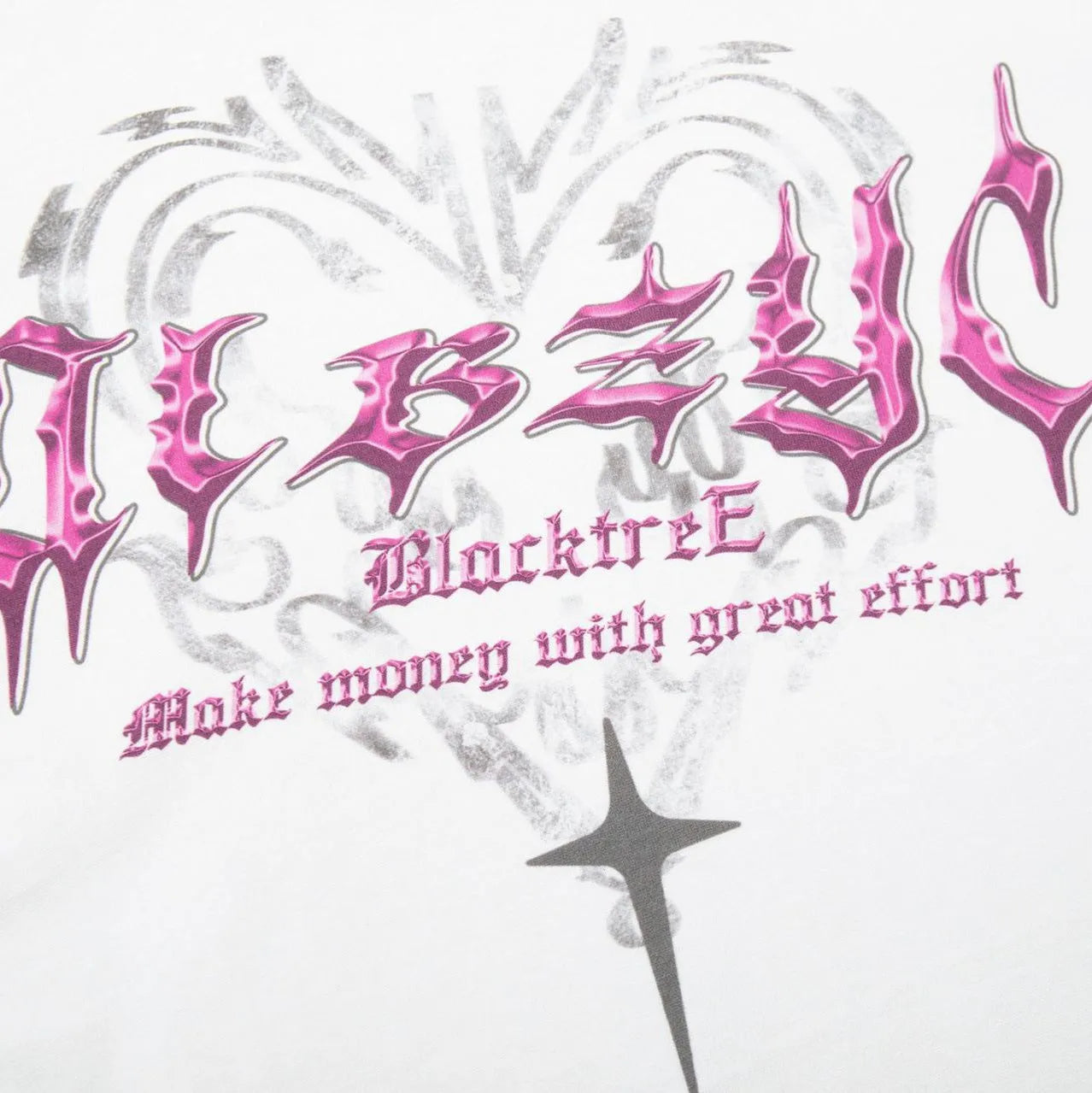 Men's retro printed cotton t-shirt in loose fit with short sleeves and round neck