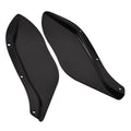 Harley-Davidson motorcycle wind deflector side wings in black and transparent colours