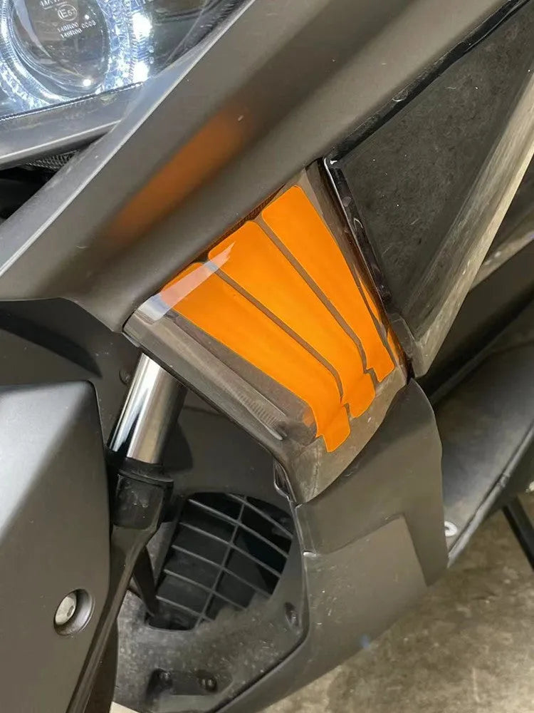 Yellow LED cornering lamps for Tianying TS150 motorcycle indicator replacement