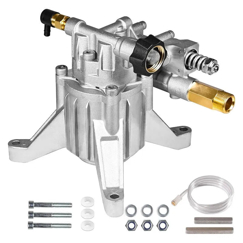 P170 cast aluminium swash plate pump with perpendicular shaft for petrol high-pressure cleaners