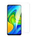 Xiaomi full-screen tempered glass phone screen protector on a mobile phone.