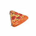 PVC inflatable pizza-shaped surfboard recliner measuring 175cm long for pool lounging