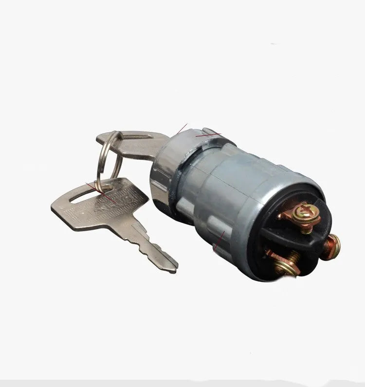 Pure copper ignition switch JK423 style for truck and forklift replacement with key