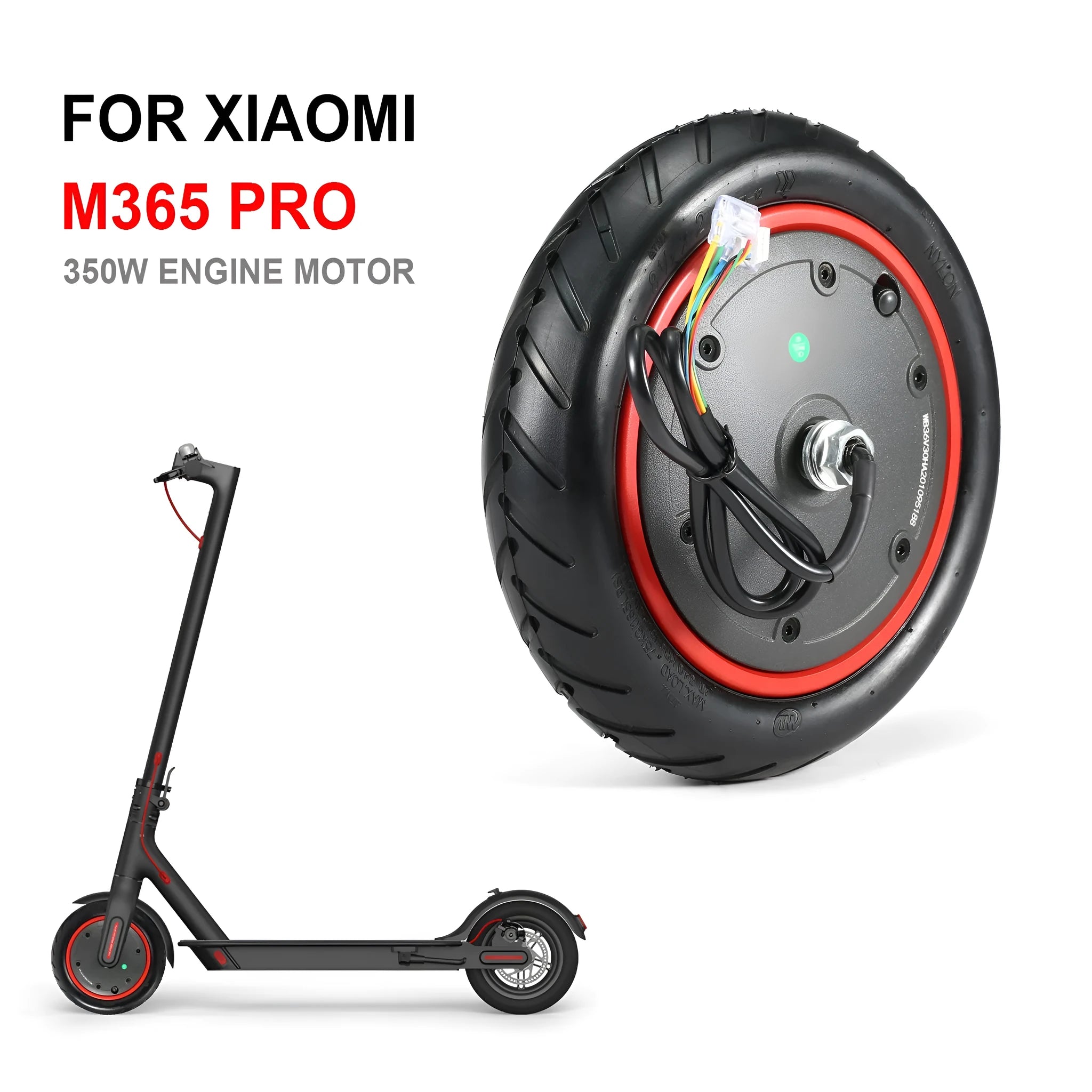 8.5 inch diameter 350w electric scooter motor for Pro model replacement