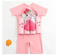 Buoyancy swimsuit with cartoon plaid pattern for early education swimming pool use