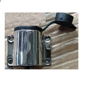 Yacht anchor light ring socket with stainless steel pole and ABS housing for marine navigation lights
