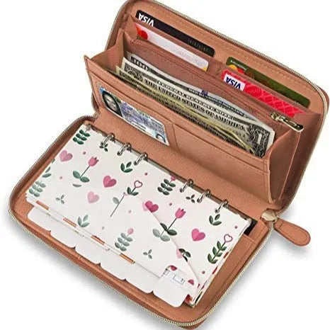 RFID blocking card holder wallet in multiple colours showing card slots and compact design