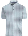 Men's European fit short sleeve mesh shirt with zipper decorations in Japanese retro style