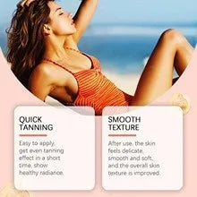 100g darkening cream container for body makeup and performance tanning applications