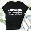 Black loose fit cotton summer T-shirt with short sleeves and round neck