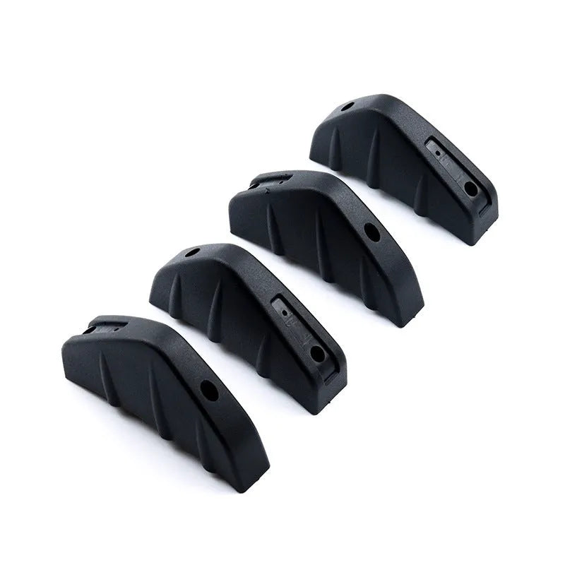15cm universal triangle rear spoiler in ABS plastic with carbon fibre finish for general motors vehicles