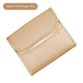 Leather car tissue box with elastic band mounting for sun visor or chair back attachment