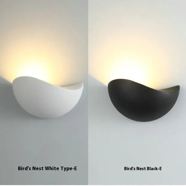 Black Bird's Nest style IP65 waterproof LED courtyard lamp with aluminium alloy shell.