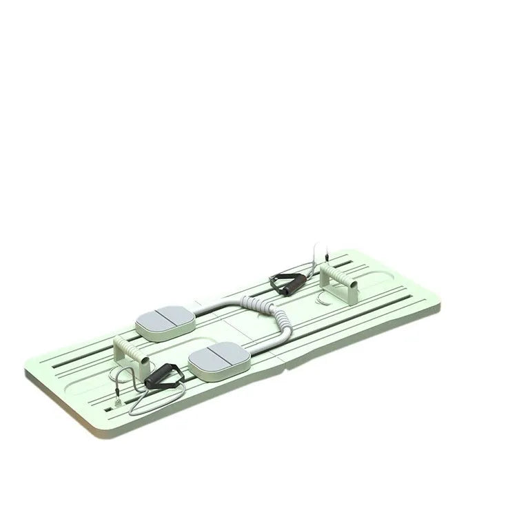 Purple foldable belly panel fitness board made from PP plastic for home exercise