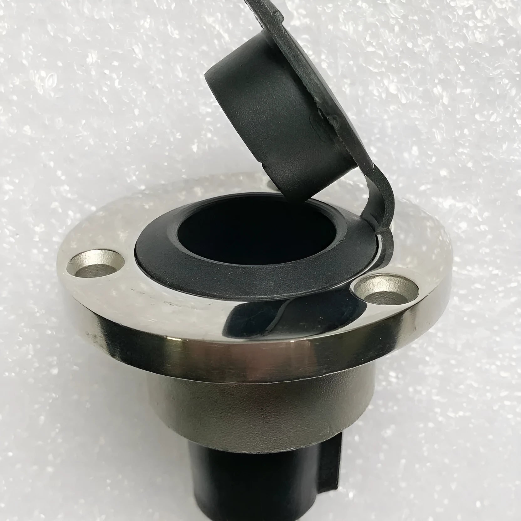 Yacht anchor light ring socket with stainless steel pole and ABS housing for marine navigation lights