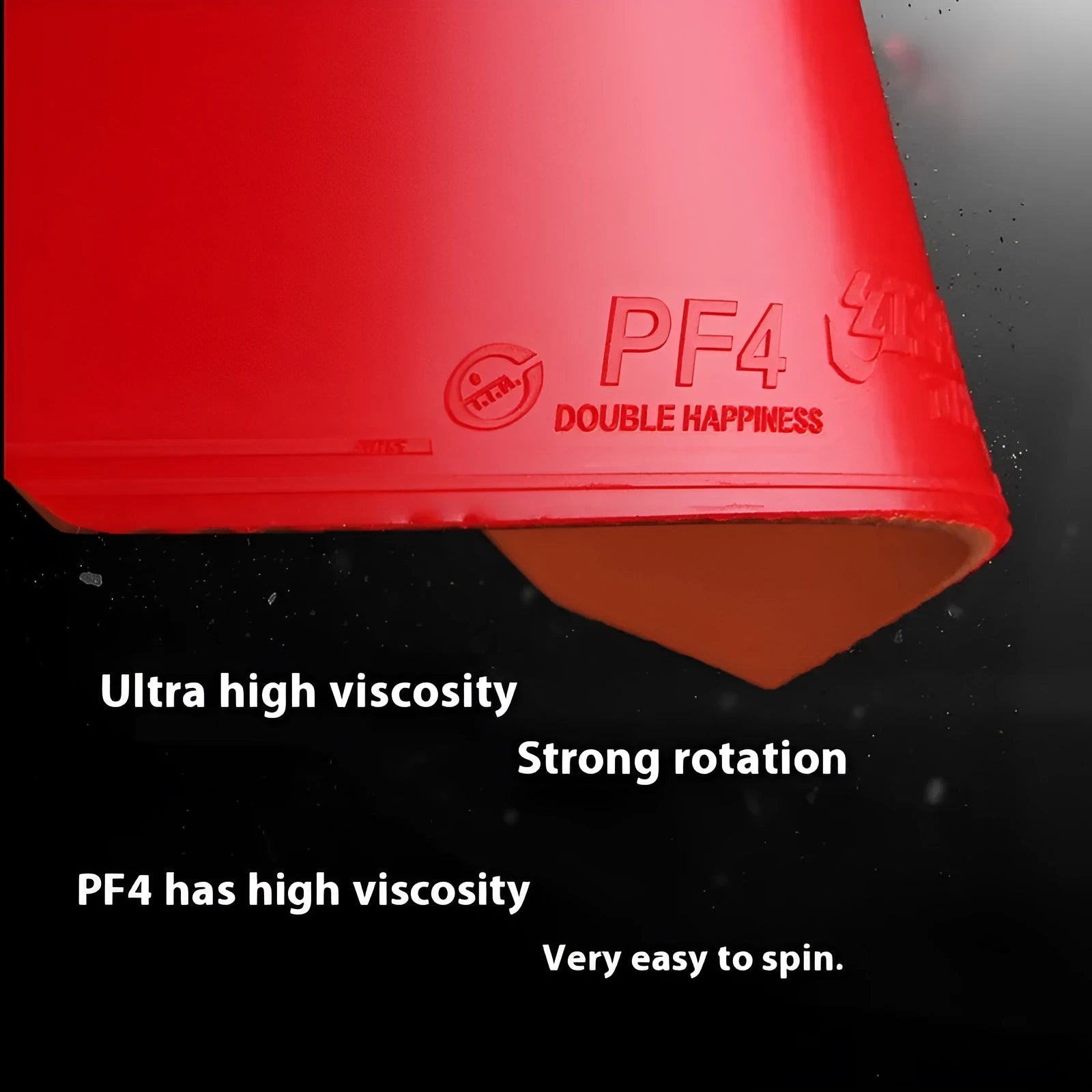 Fast Attack Sticky Classic-50 table tennis racket with anti-rubber in red or black options