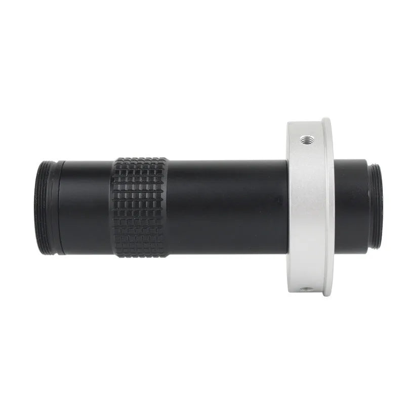 Industrial black monocular camera lens for inspection with 130 times magnification