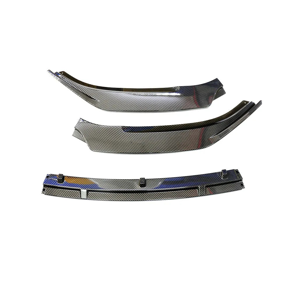 Three-section front shovel style bumper replacement kit for Unksera car models