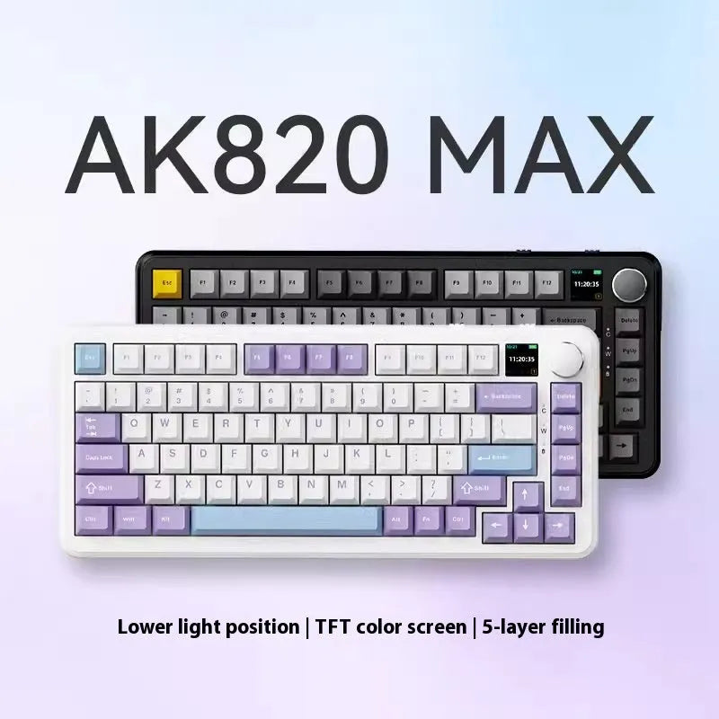 Black, grey and yellow wireless mechanical keyboard with hot-swappable switches on a desk.