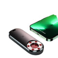 AK400 portable infrared anti-monitoring detector with USB port, dimensions 91x37x13mm.