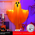 White cloth ghost light with luminous glow for Halloween indoor parties