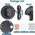 Low voltage outdoor garden step light with IP67 waterproof rating and adjustable colour temperature