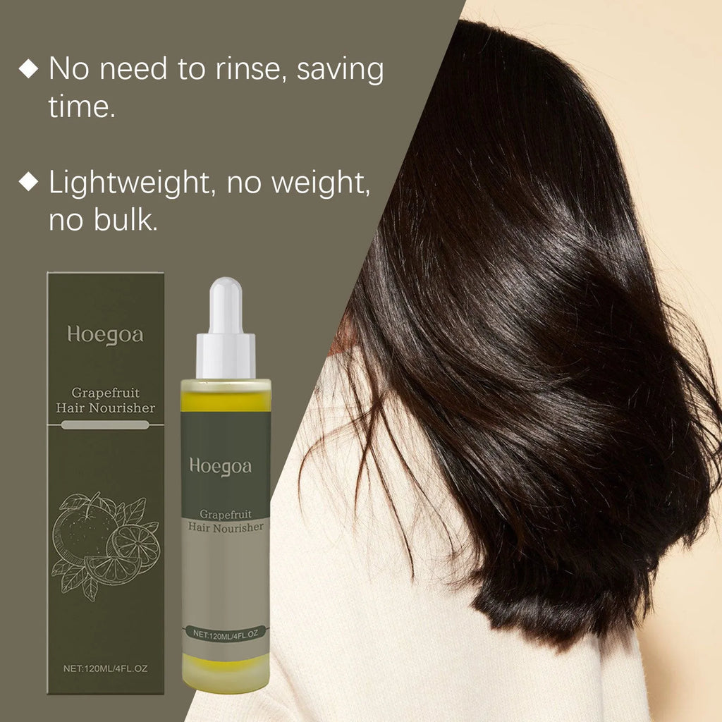 120ml bottle of grapefruit seed oil hair conditioner with ginger and rosemary oils.