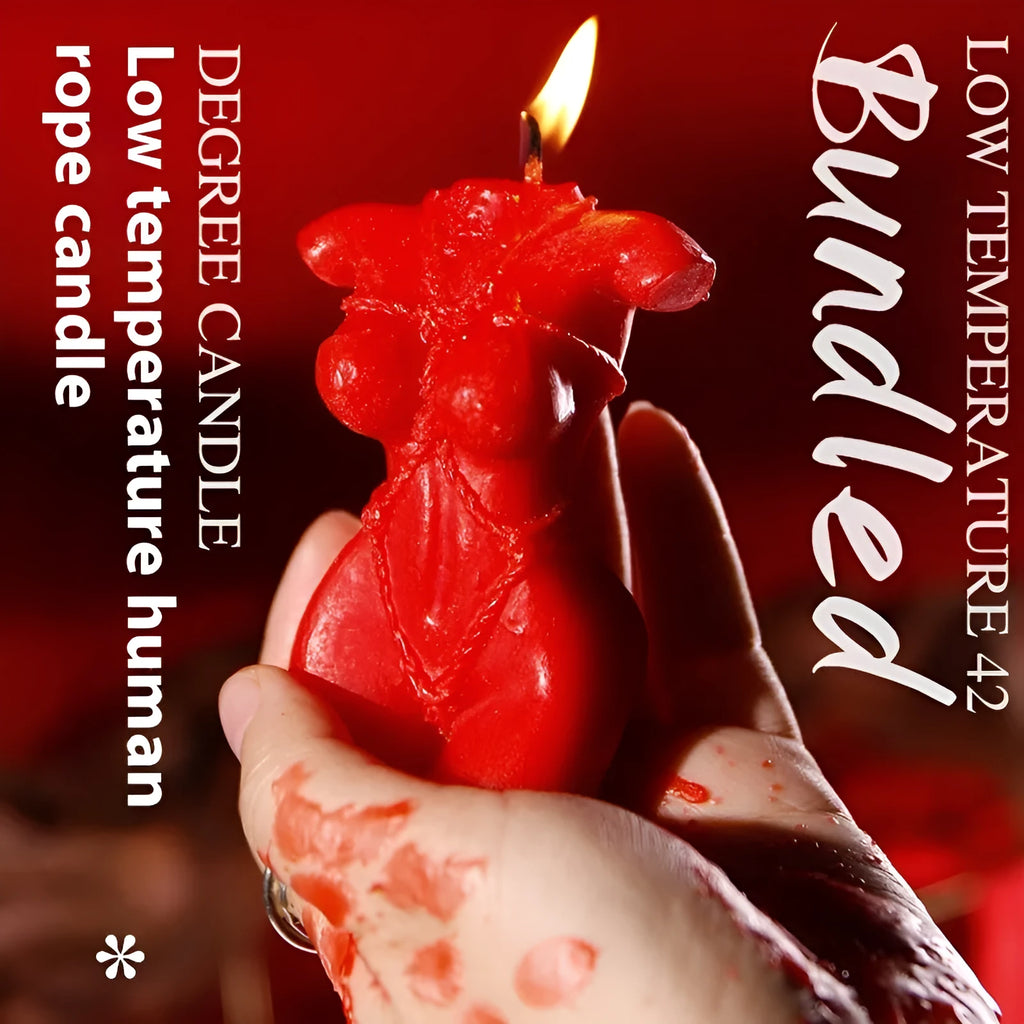 Soy wax low temperature candle in lilac purple, rose red, and spring pink colours for sensual aromatherapy.