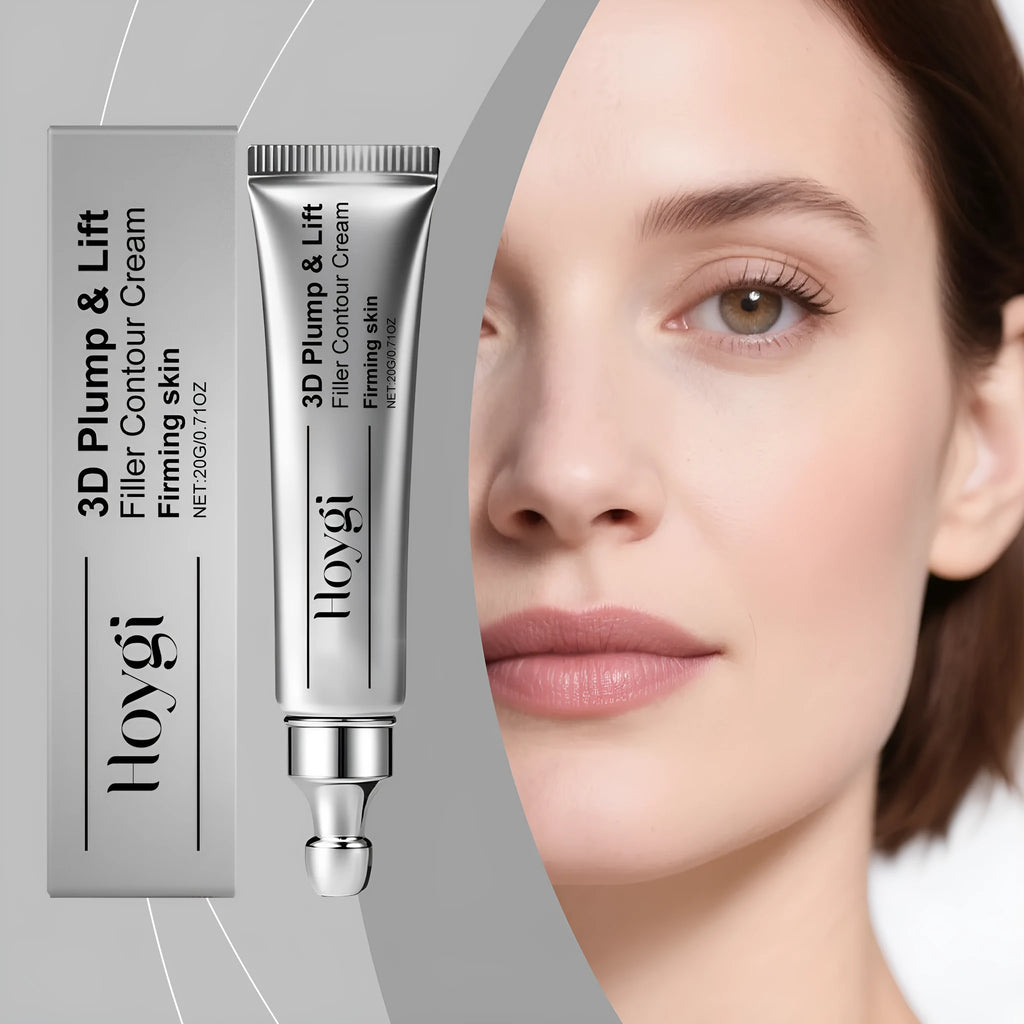 Moisturising and nourishing eye cream tube, 20g net weight, 3x13.3cm size.
