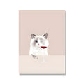 Modern simplicity style 40x60cm canvas decorative painting core for wall display