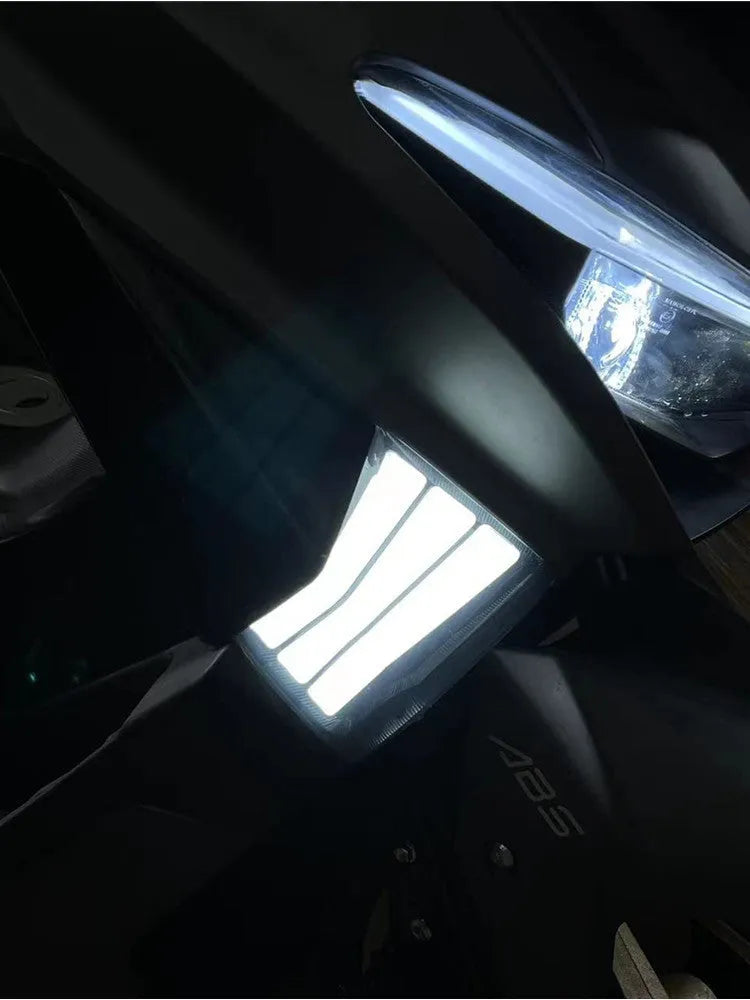 Yellow LED cornering lamps for Tianying TS150 motorcycle indicator replacement