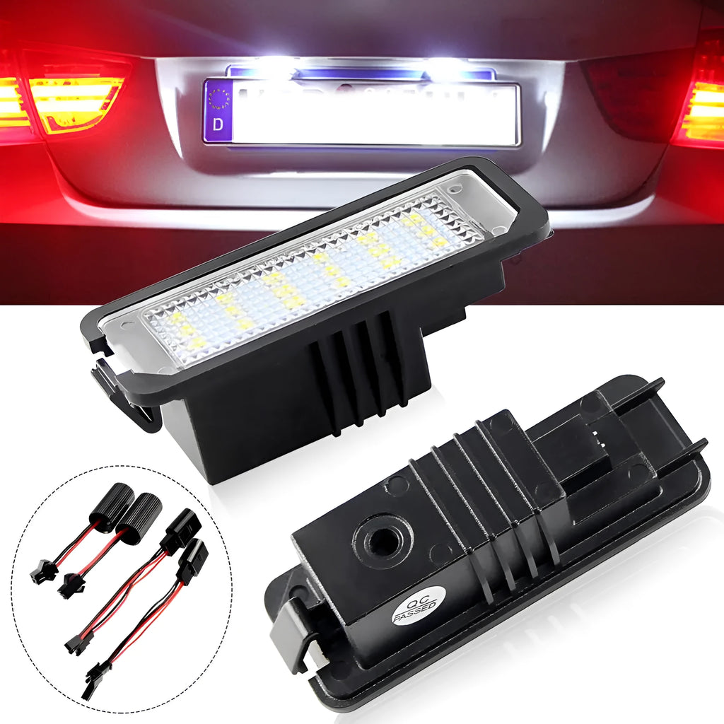 Volkswagen LED license plate light for Golf 4 5 6 Polo Phaeton with 24 SMD LEDs