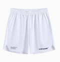 Men's training fitness shorts in midnight blue with moisture-absorbing fabric and four-point stretch construction