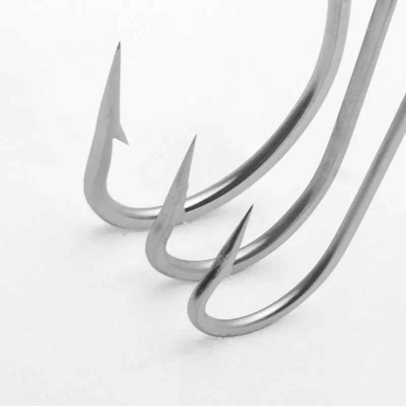Alloy sea fishing hooks in multiple styles for ocean boat fishing targeting weever, snakehead and seahorse species