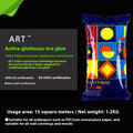 Glutinous rice wallpaper glue 3-roll pack formaldehyde-free environmental protection adhesive
