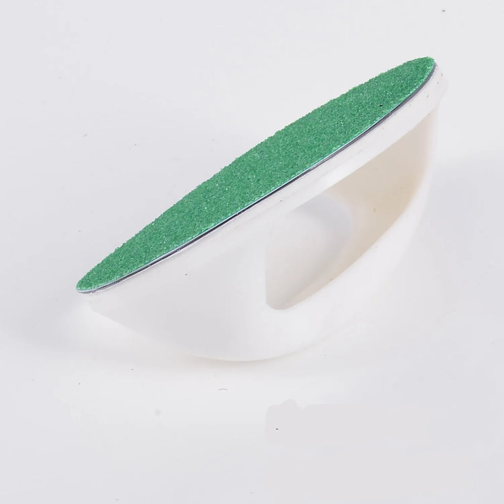 Upgraded dog nail file scratch board with ergonomic handle in blue colour
